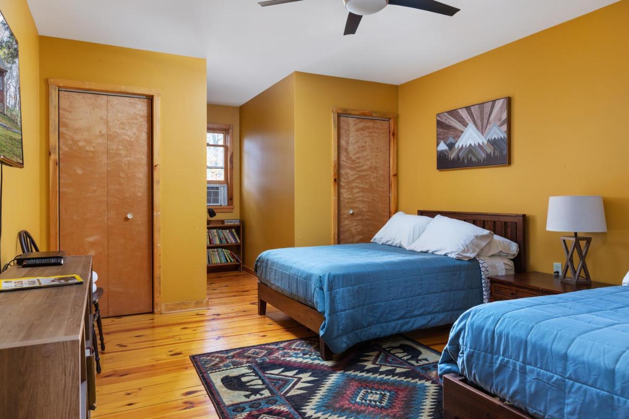 Sleepy Hollow 5Br Cabin - National Park 7 Min, Hot Tub, Fire Pit, Sleeps 12 Luray Exteriör bild