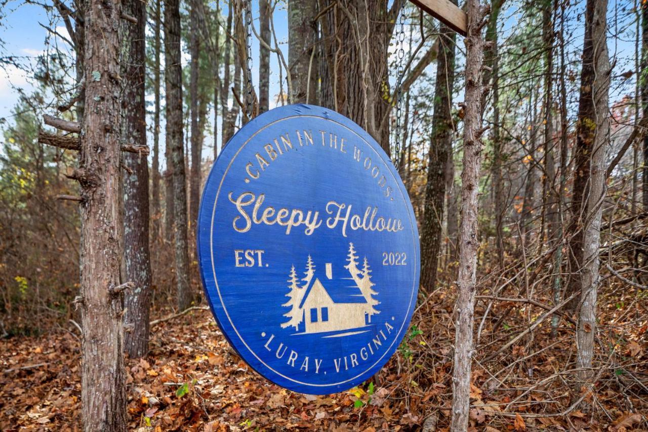 Sleepy Hollow 5Br Cabin - National Park 7 Min, Hot Tub, Fire Pit, Sleeps 12 Luray Exteriör bild