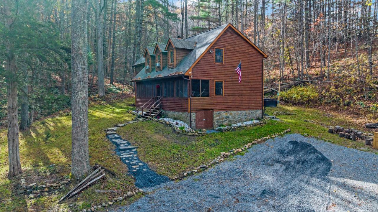 Sleepy Hollow 5Br Cabin - National Park 7 Min, Hot Tub, Fire Pit, Sleeps 12 Luray Exteriör bild